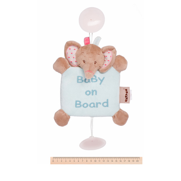 М'яка іграшка Nattou Слоник Рози (655354)