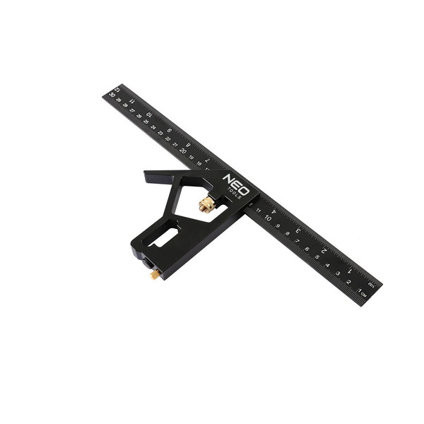 Кутник Neo Tools, алюміній, 30 см, руків`я з високою точністю нахилу