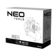 Neo Tools 12K020 Компрессор, безмасляный, 230В, 12л, 8 Бар, 105л/мин, 500Вт, прямой привод, индукционный, IP20