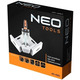 Neo Tools Струбцина, угловая, алюминиевая, направляющая 95 мм, 70х70мм 45-490