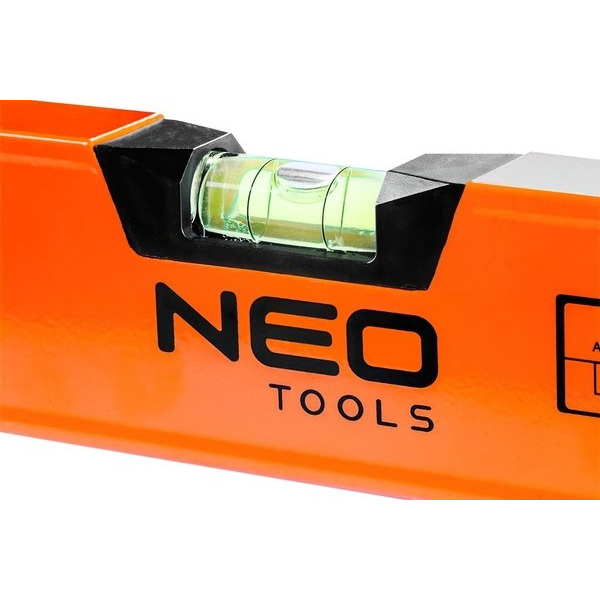 Рівень Neo Tools алюмінієвий, 40 см, 2 капсули, фрезерований