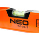 Neo Tools Уровень алюминиевый, 40 см, 2 капсулы, фрезерованный