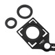 Neo Tools угловая, алюминий, 6 плеч шкалой 0-6 см, отверстия в шаблоне 2.5/4/4.5 см
