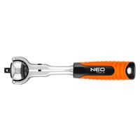 Neo Tools Ключ трещоточный 1/4", 360°, 72 зубца
