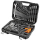 Neo Tools Набор инструмента 1/2", 1/4", CrV, 77 ед.
