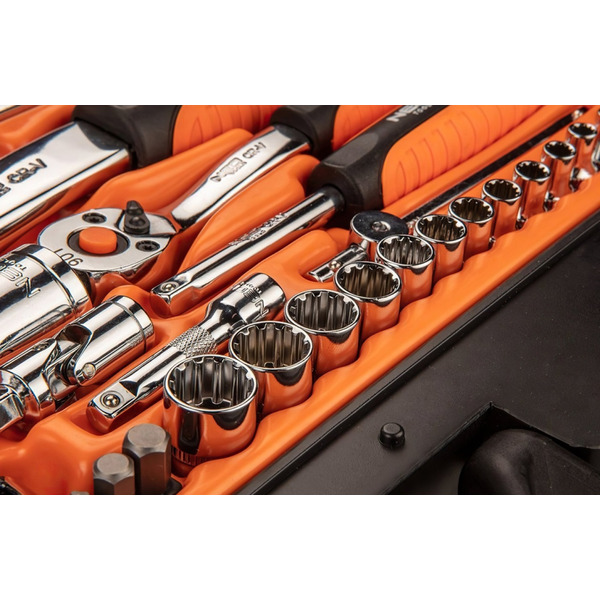 Набор инструментов Neo Tools 1/2-1/4, 71 шт.