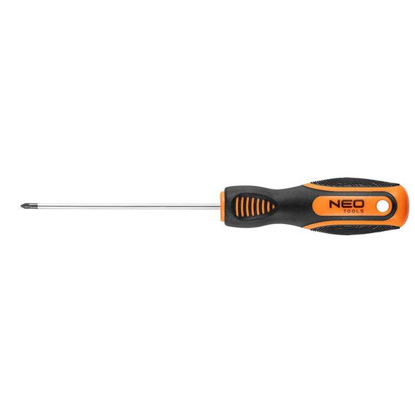 Викрутка Neo Tools, хрестова, PZ0 x 100 мм, CrV