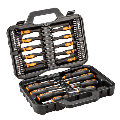 Neo Tools 04-211 Набiр вiкруток i насадок, 58 шт.