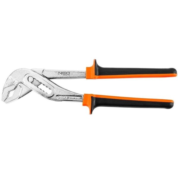 Neo Tools Клещи трубные, переставные, диапазон 10-45 мм, CrV, 250мм