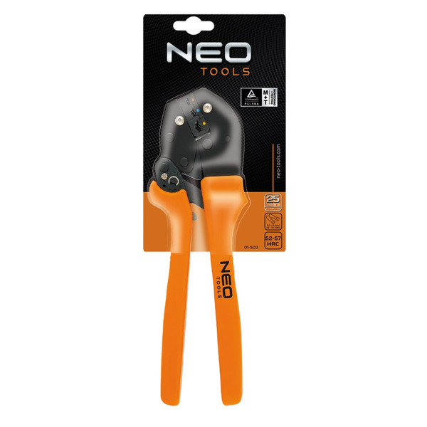 Кліщі для обтиску конекторів Neo Tools 22-10 AWG (01-503)