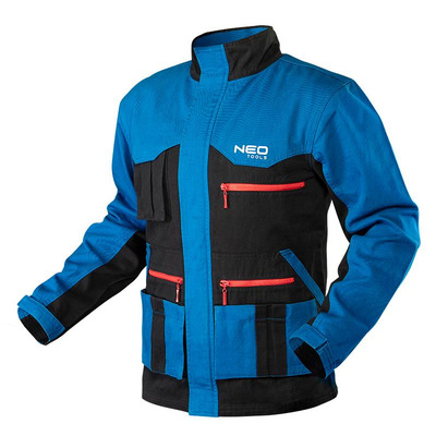 Робоча куртка синя Neo Tools HD+, розмір XXL (81-215-XXL)