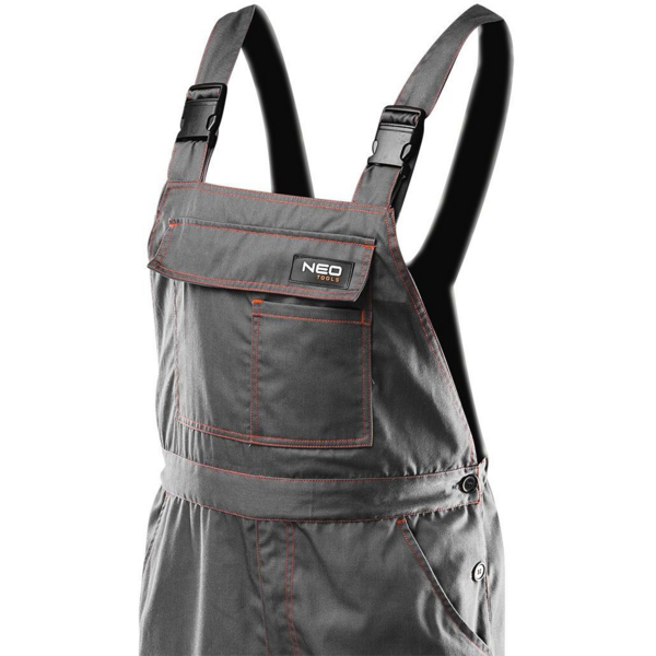 Полукомбинезон рабочий Neo Tools 245 г/м2, размер S/48 (81-430-S)