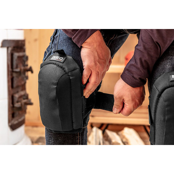 Neo Tools 97-538 Наколенники защитные, мягкая тканевая подушка, полиэстер 600 D