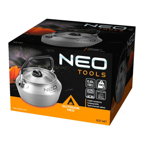 Neo Tools Чайник туристический, 0.8 л