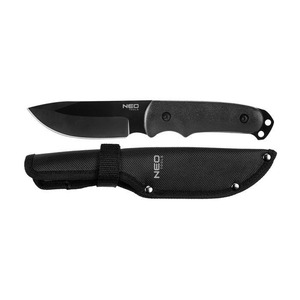 Neo Tools 63-108 Нож тактический, 22см, лезвие 10.8см, 3Cr13, нейлоновый чехол