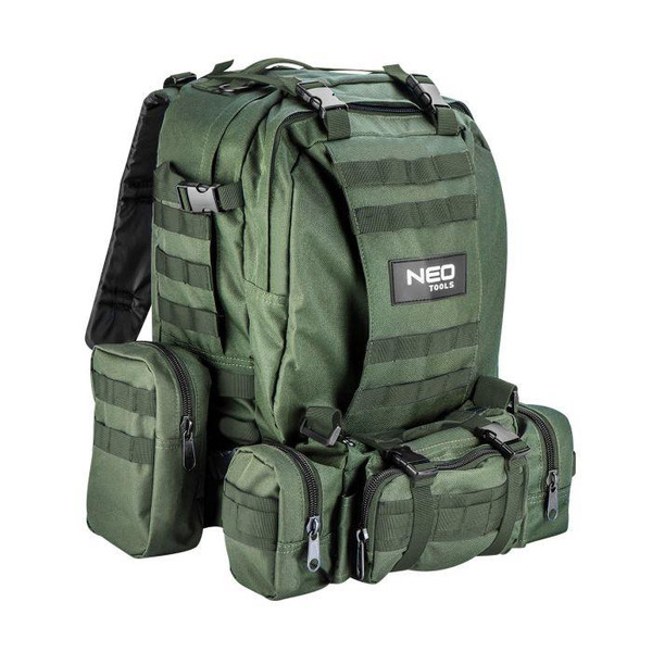 Рюкзак тактичний NEO Tools Survival backpack 40L / dark green (84-326)