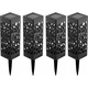 Neo Tools Солнечный садовый светильник NEO, 600мАч 3.7 Ni-MH, 0,3Вт, 10 лм, LED SMD, IP44, 4 шт.