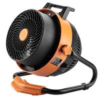 Neo Tools Тепловая пушка электрическая, 2в1 с функцией вентилятора, 2.4 кВт, 35-50м2, 460 м3/ч, ручная регулировка