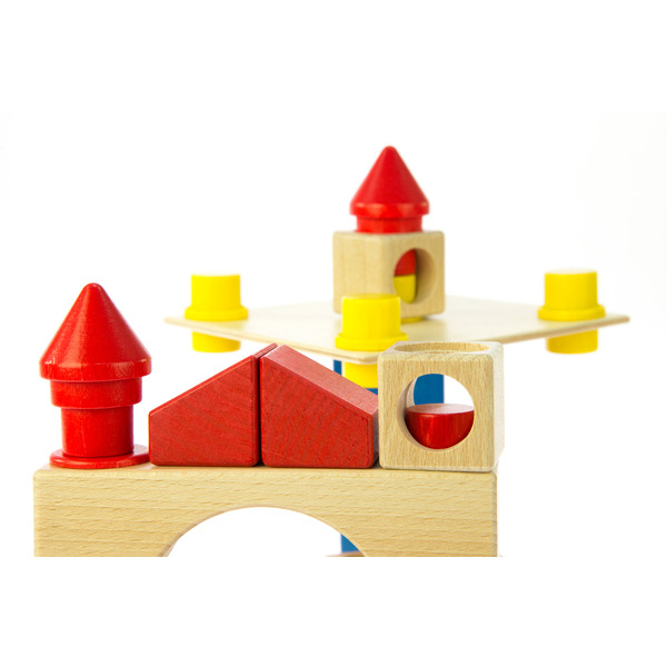 Конструктор деревянный Nic 44 детали (NIC2101)