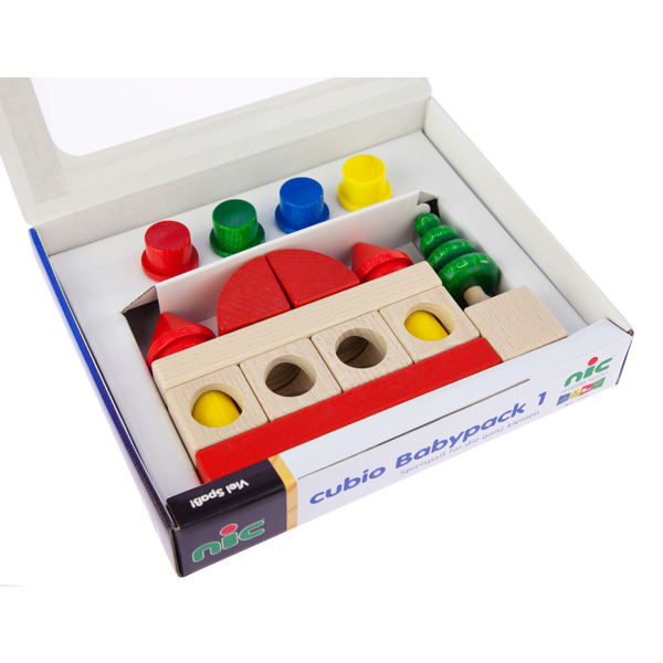 Конструктор дерев'яний Nic 20 деталей (NIC2111)