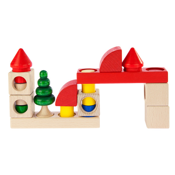 Конструктор дерев'яний Nic 20 деталей (NIC2111)