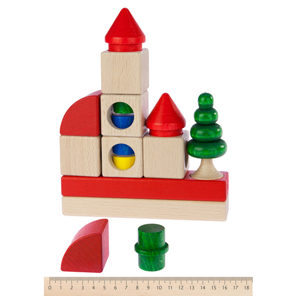 Конструктор дерев'яний Nic 20 деталей (NIC2111)