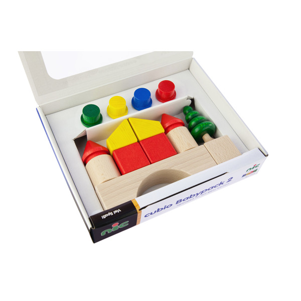 Конструктор дерев'яний Nic 19 деталей (NIC2112)