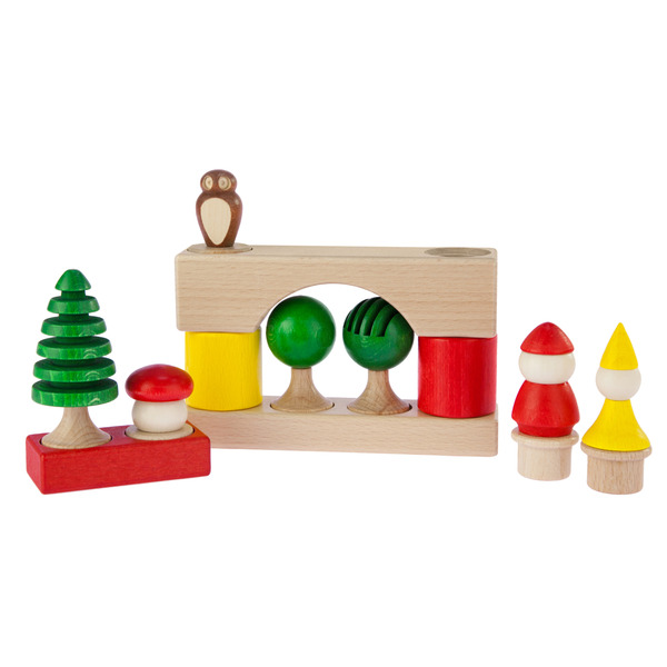 Конструктор дерев'яний Nic 17 деталей (NIC2115)