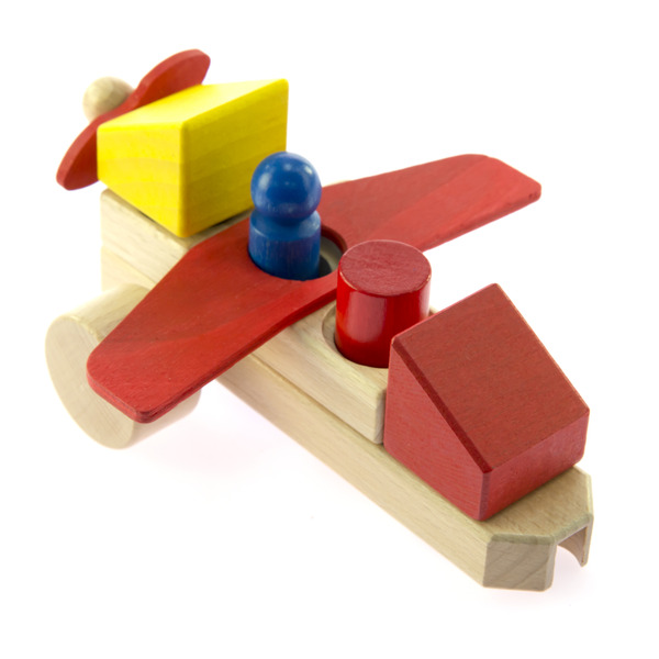 Конструктор дерев'яний Nic Літак (NIC2132)