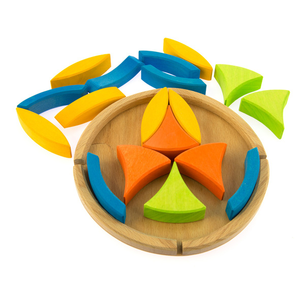 Конструктор дерев'яний Nic Квітка (NIC523062)