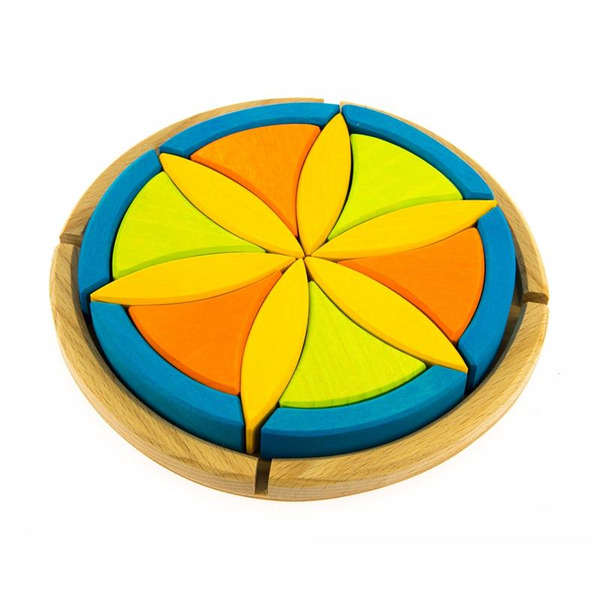 Конструктор дерев'яний Nic Квітка (NIC523062)