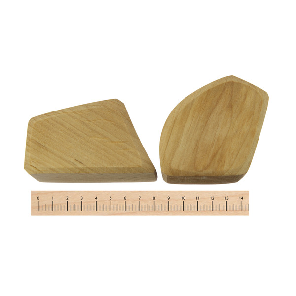 Конструктор дерев'яний Nic маленький натуральний 17 деталей (NIC523284)