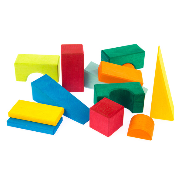 Конструктор дерев'яний Nic Тоскана маленький 20 деталей (NIC523311)