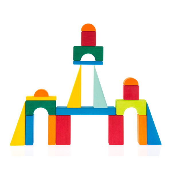 Конструктор дерев'яний Nic Тоскана маленький 20 деталей (NIC523311)