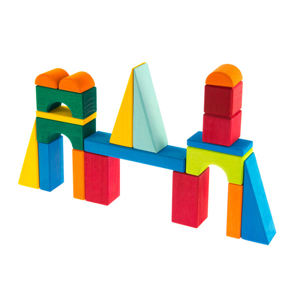 Конструктор дерев'яний Nic Тоскана маленький 20 деталей (NIC523311)