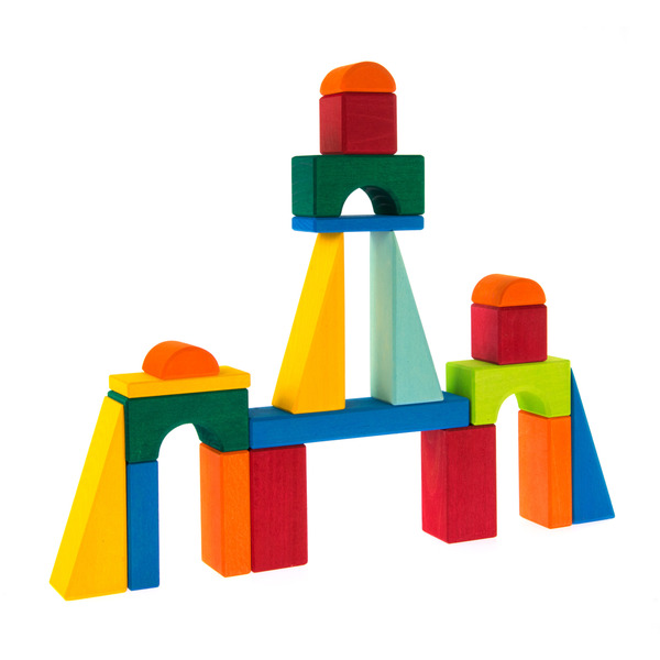 Конструктор дерев'яний Nic Тоскана маленький 20 деталей (NIC523311)