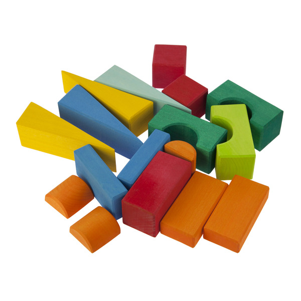 Конструктор дерев'яний Nic Тоскана з візком 17 деталей (NIC523316)