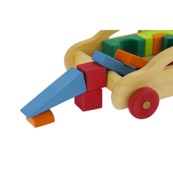 Конструктор дерев'яний Nic Тоскана з візком 17 деталей (NIC523316)