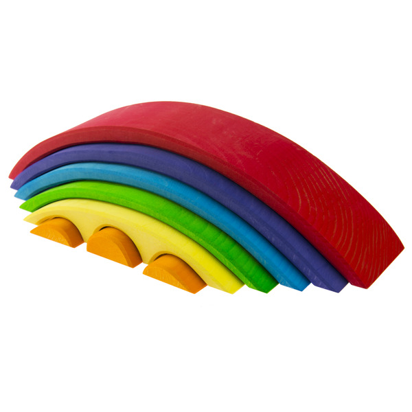 Конструктор дерев'яний Nic Міст райдужний (NIC523332)