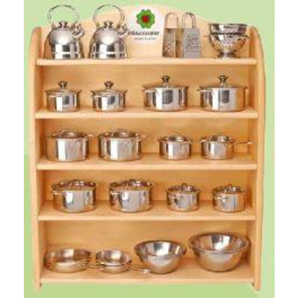 Підставка nic для набору посудкі металевої (NIC530390-stand)