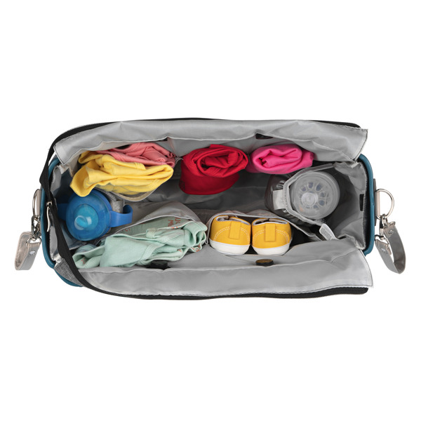 Сумка MyMia "Синя Еко-шкіра з сірою підкладкою"