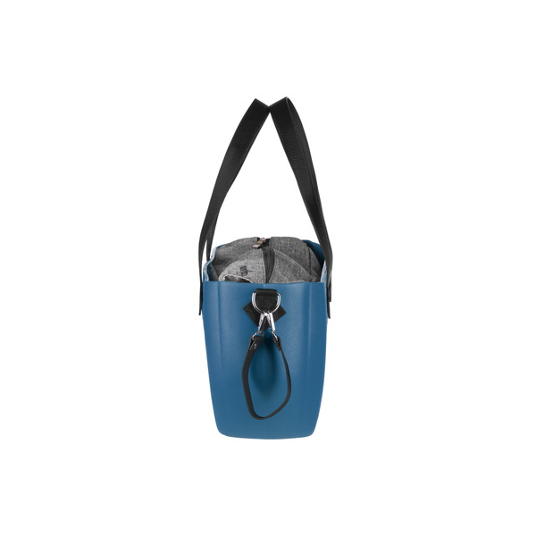 Сумка MyMia Blue with Grey Lining and Black Leather Handles, Straps and Stroller Clips