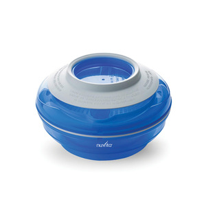 Nuvita Тарелка малыша 4в1 6м+ (синяя)