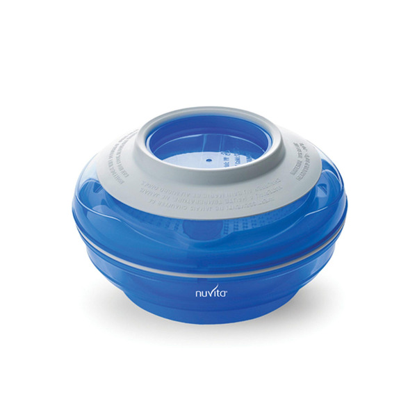 Набір дитячих тарілок Nuvita 200 мл 4 в 1 (NV1465Blue)