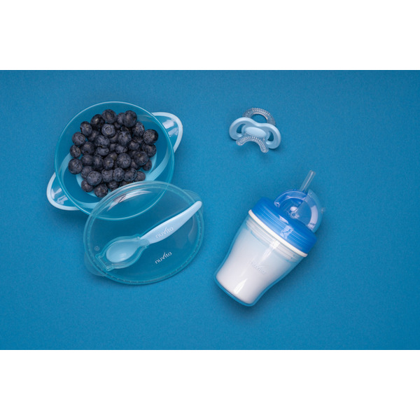 Набір для годування дорожній Nuvita COOL 6м+Синій (NV1421COOLBlue)