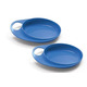 Nuvita Тарелка для кормления Easy Eating (мелкая 2шт.) [NV8451Blue]