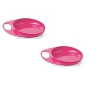 Nuvita Тарелка для кормления Easy Eating (мелкая 2шт.) [NV8451Pink]