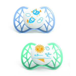 Пустушка симетрична Nuvita Air 0м+ 2шт. для хлопчика (NV7061Boy)