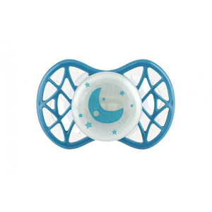 Nuvita Пустышка Air55 Cool 0m+ ортодонтическая (светящаяся в темноте) [NV7064GE]