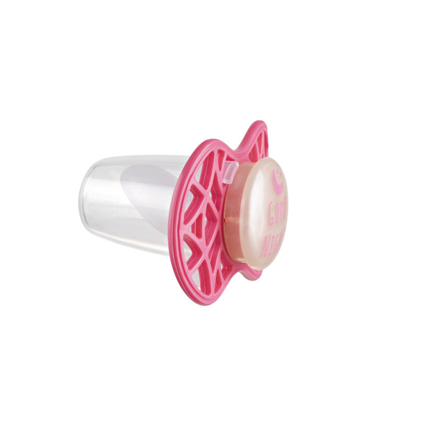 Nuvita Пустышка Air55 Cool 6m+ ортодонтическая (светящаяся в темноте) [NV7084GM]